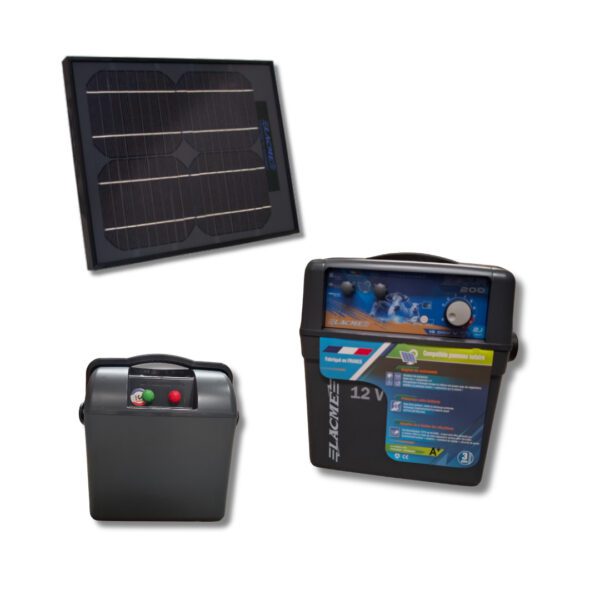 Eletrificadora Secur Star 14W = Secur 200 + Painel 14W