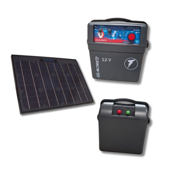 Eletrificadora Secur Sun 33W = Secur 500 + Painel 33W