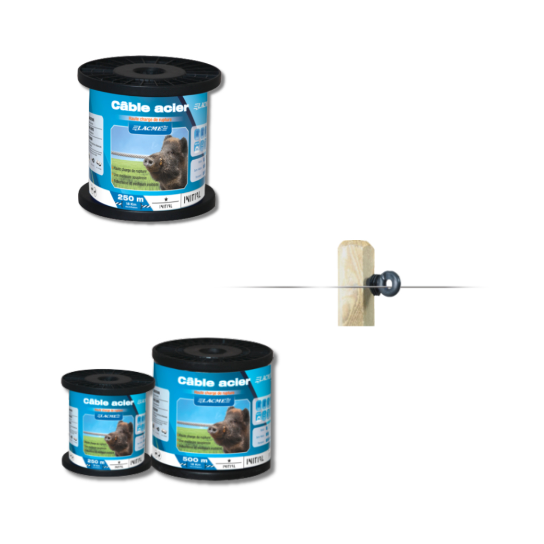 Cabo Aço Galvanizado 250 m