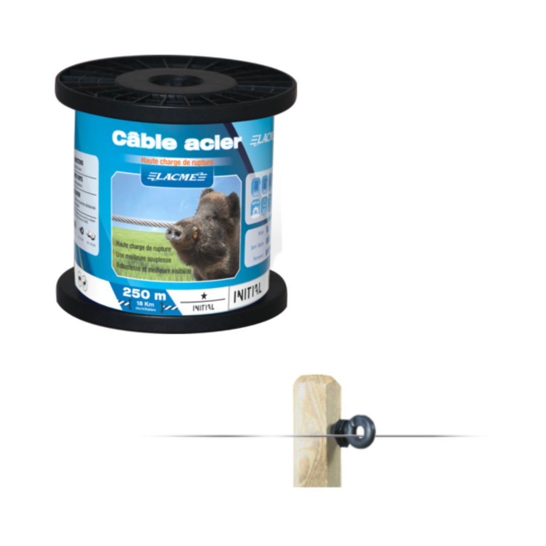 Cabo Aço Galvanizado 500 m