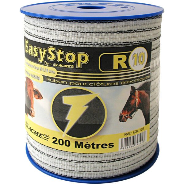 Fita Ruban R10, 10 mm, 4 Condutores, 200 m