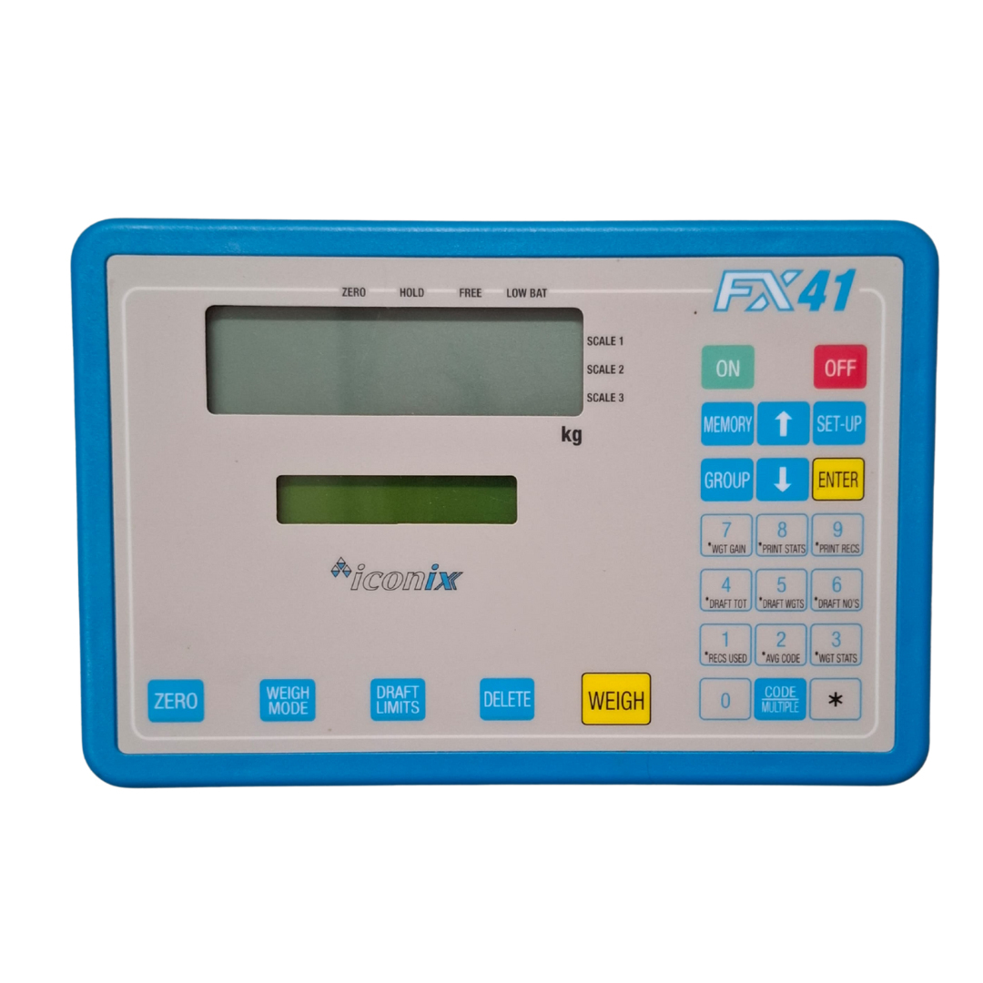 Indicador de pesagem Fx41 (Bateria Interna)