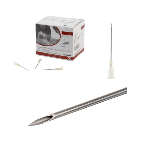 Agulha Descartável Kruuse Beje – 1,1×40 mm