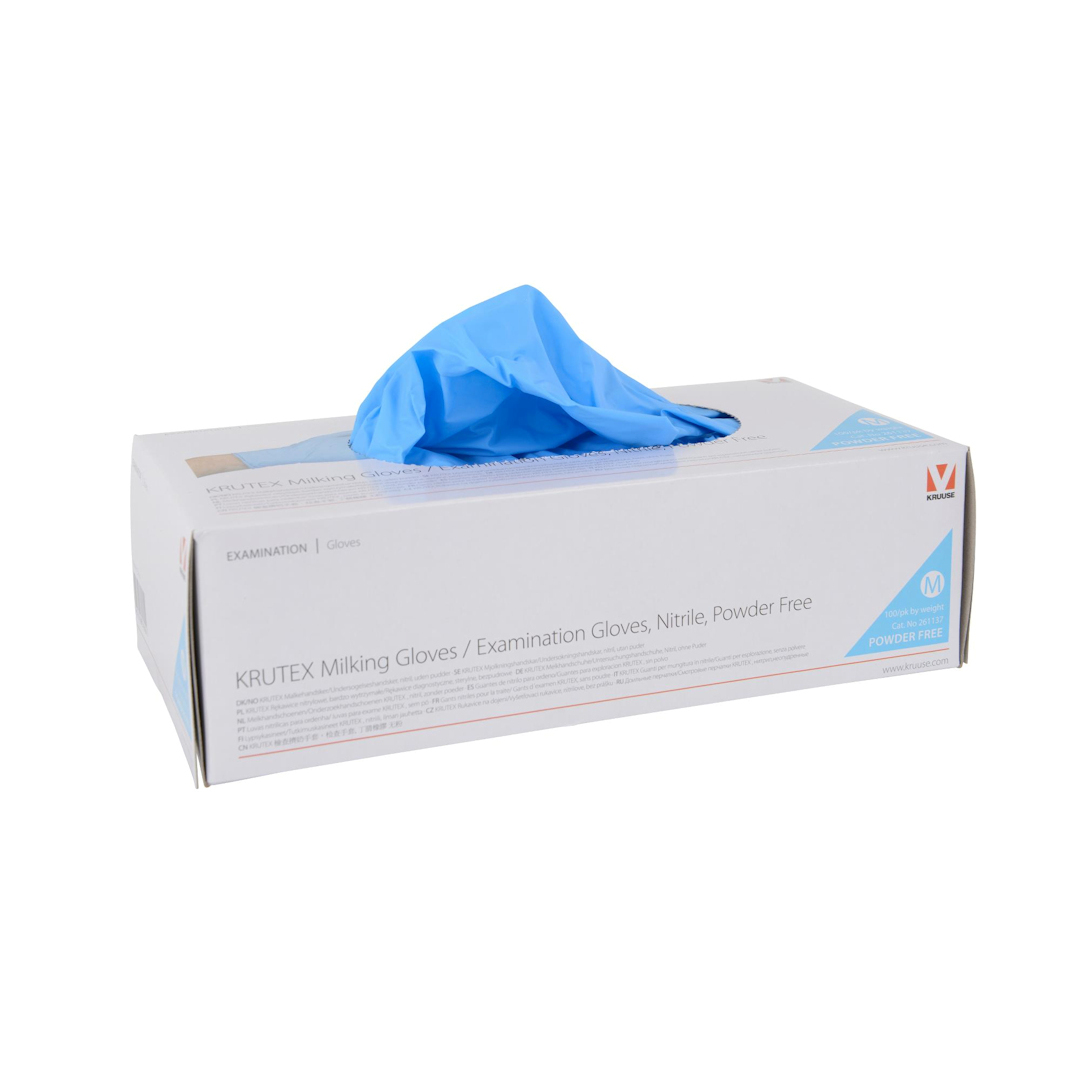 Luvas Ordenha Nitrilo Pf Krutex