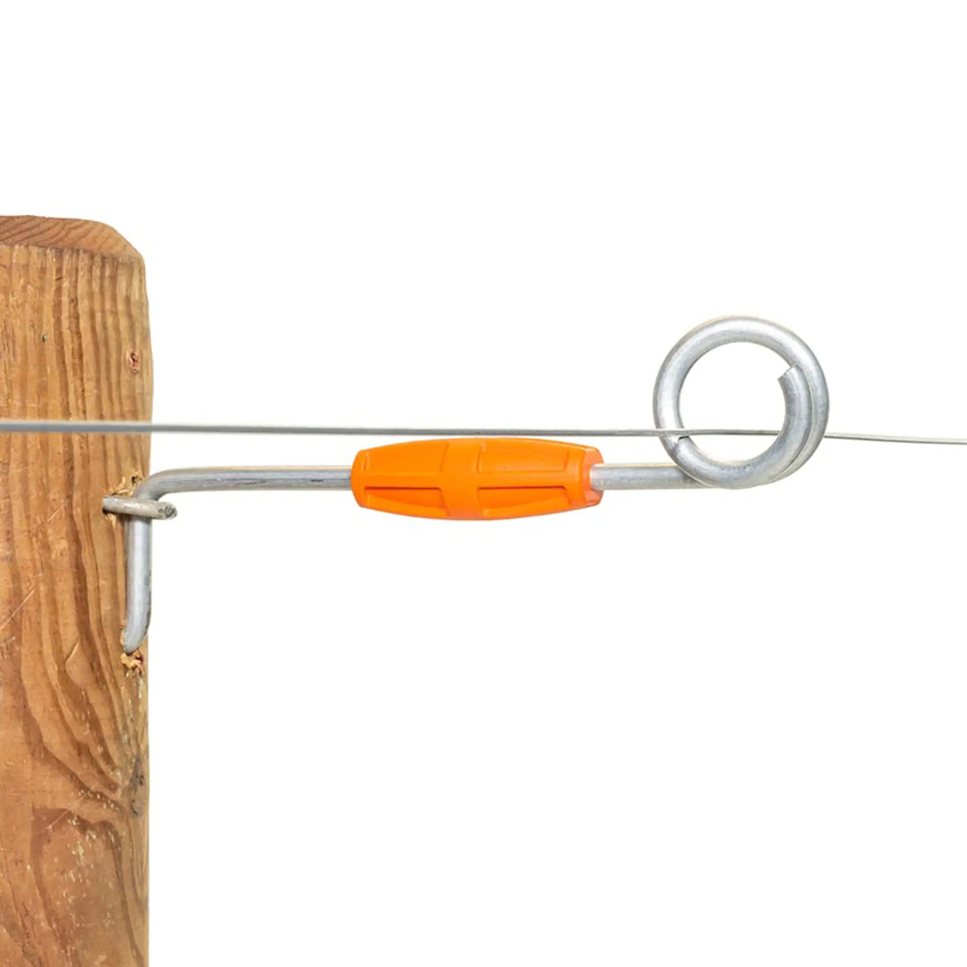 Isolador Afastador ponta metálica 16 cm
